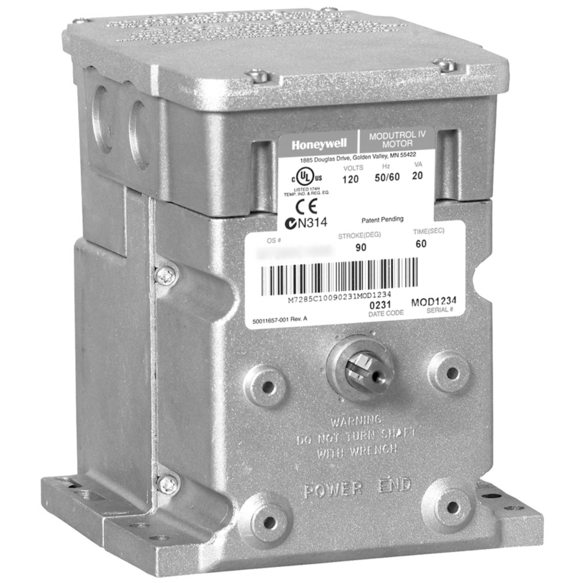 Сервопривод Honeywell Modutrol IV